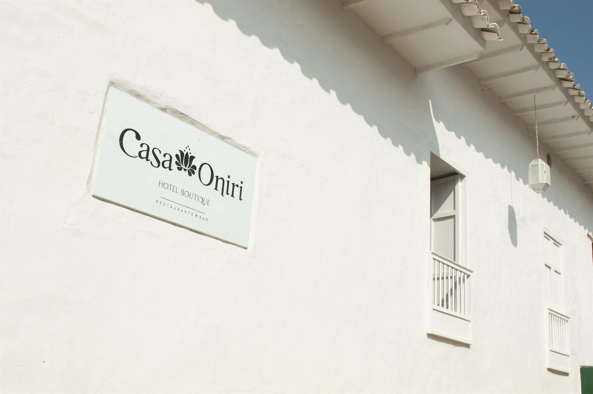Casa Oniri Hotel Boutique Barichara Exterior foto